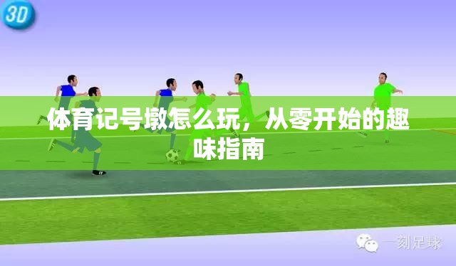 体育记号墩怎么玩，从零开始的趣味指南
