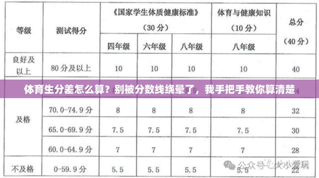 体育生分差怎么算？别被分数线绕晕了，我手把手教你算清楚