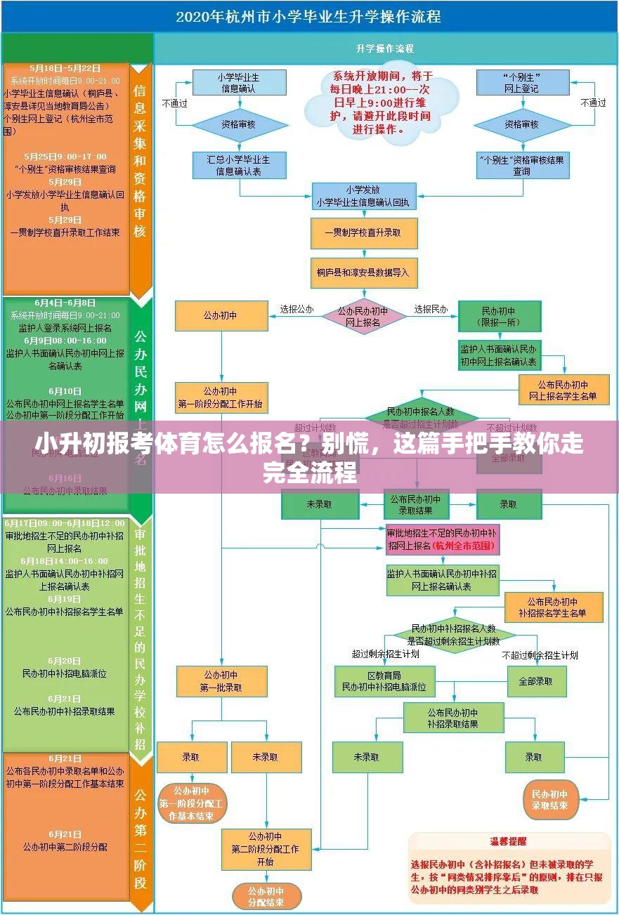 小升初报考体育怎么报名？别慌，这篇手把手教你走完全流程