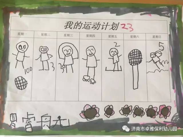 三年级娃的体育计划表,咱们这么画才管用 三年级娃的体育计划表,咱们这么画才管用