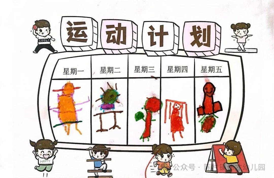 三年级娃的体育计划表,咱们这么画才管用 三年级娃的体育计划表,咱们这么画才管用