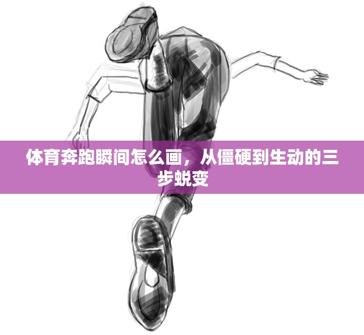 体育奔跑瞬间怎么画，从僵硬到生动的三步蜕变