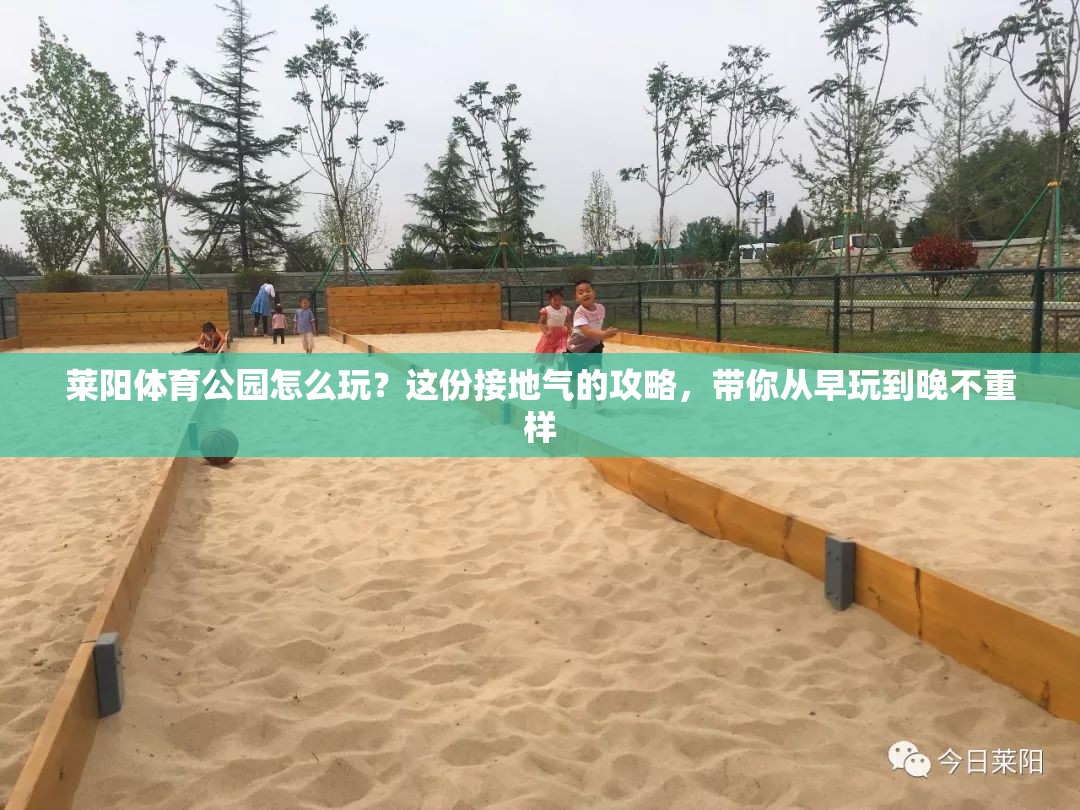 莱阳体育公园怎么玩？这份接地气的攻略，带你从早玩到晚不重样