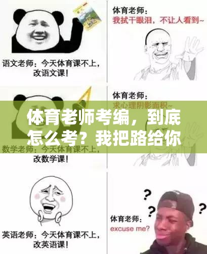 体育老师考编，到底怎么考？我把路给你趟明白了
