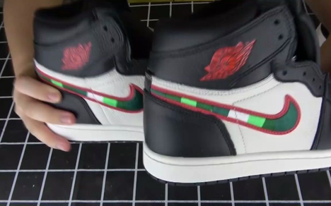 AJ1体育画报真假难辨?这6个细节一抓一个准 AJ1体育画报真假难辨?这6个细节一抓一个准